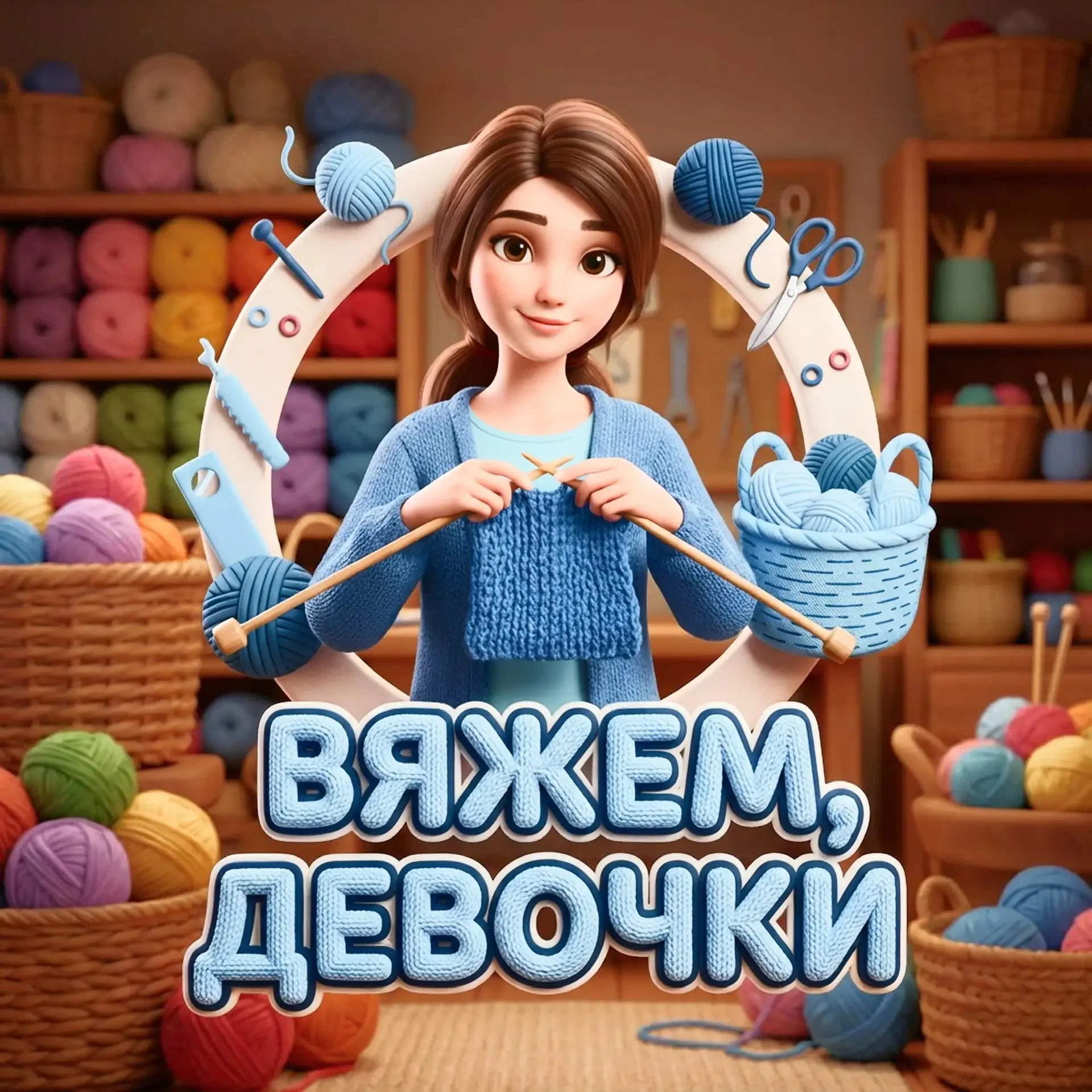 Вяжем, девочки!